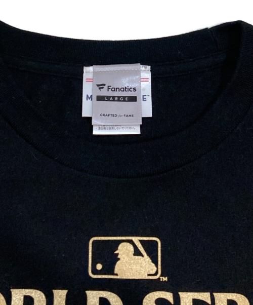 Fanatics（ファナティクス）Fanatics (ファナティクス) GENUINE MERCHANDISE (ジェニュイン マーチャンダイズ) プリントTシャツ ブラック サイズ:Lの古着・服飾アイテム