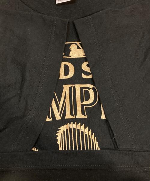 Fanatics（ファナティクス）Fanatics (ファナティクス) GENUINE MERCHANDISE (ジェニュイン マーチャンダイズ) プリントTシャツ ブラック サイズ:Lの古着・服飾アイテム