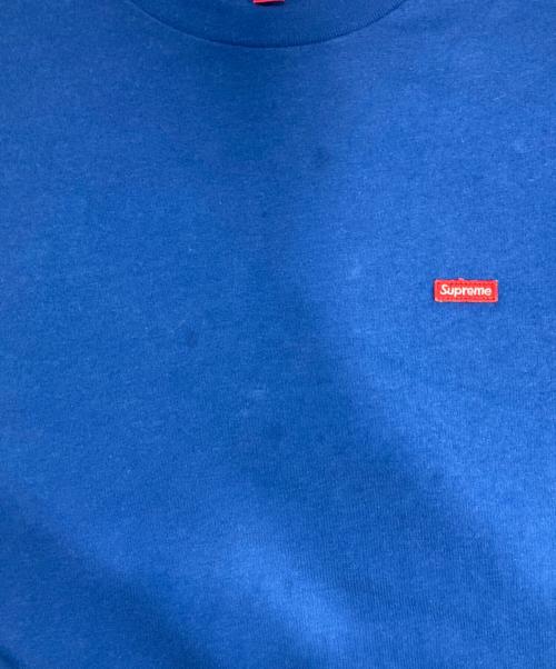 SUPREME（シュプリーム）Supreme (シュプリーム) Small Box L/S Tee ブルー サイズ:Lの古着・服飾アイテム