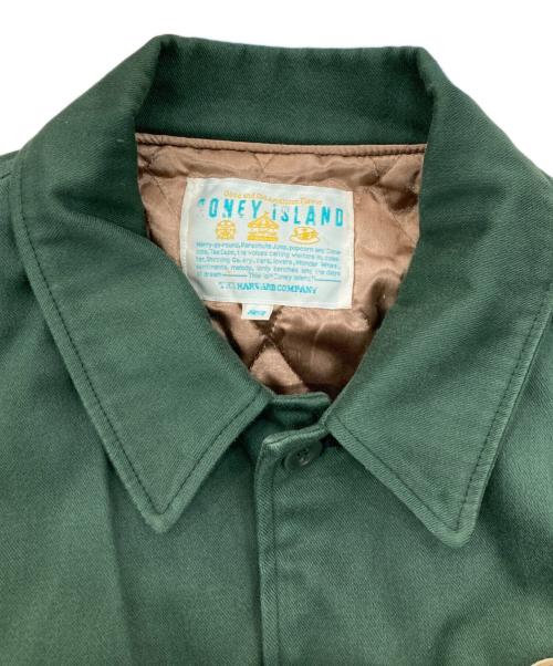 CONEY ISLAND（コニーアイランド）CONEY ISLAND (コニーアイランド) スタジャン グリーン サイズ:Freeの古着・服飾アイテム