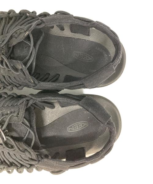 KEEN（キーン）KEEN (キーン) UNEEK ブラック サイズ:25.5cmの古着・服飾アイテム