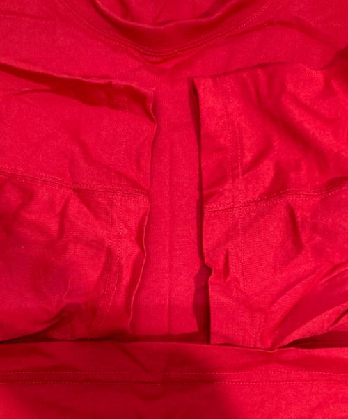 Y-3（ワイスリー）Y-3 (ワイスリー) バックロゴTシャツ レッド サイズ:Mの古着・服飾アイテム