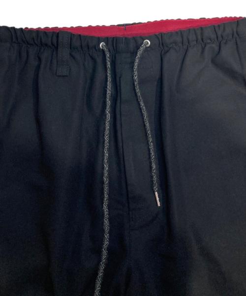 RED EAR（レッドイアー）RED EAR (レッドイアー) ヘムジップドローストリングパンツ ブラック サイズ:Lの古着・服飾アイテム