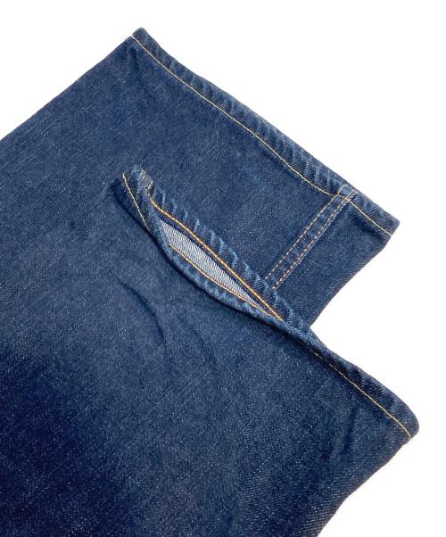 KOJIMA GENES（コジマジーンズ）KOJIMA GENES (コジマジーンズ) チノ切替ダブルニーデニムパンツ インディゴ サイズ:91cm (W36)の古着・服飾アイテム