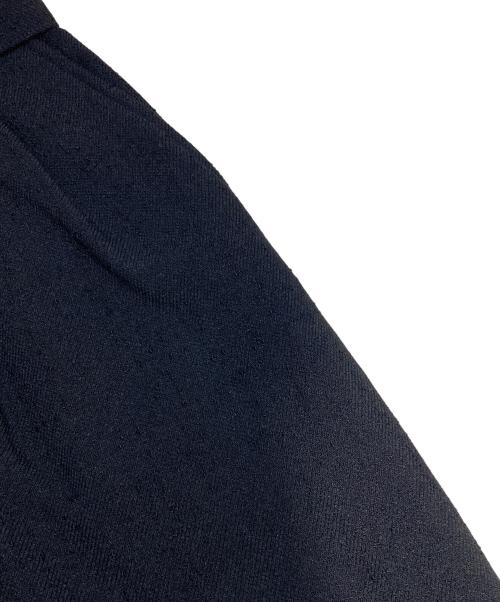 CULLNI（クルニ）CULLNI (クルニ) Slub Tweed 2 Tuck Wide Pants ブラック サイズ:Mの古着・服飾アイテム