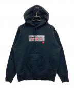 GOD SELECTION XXX×FRAGMENTSゴッドセレクショントリプルエックス×フラグメント）の古着「プルオーバーパーカー」｜ブラック