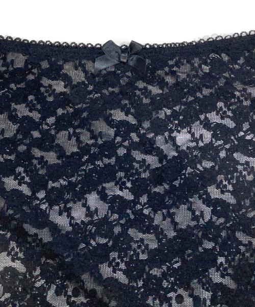 provoke（プロヴォーク）PROVOKE (プロヴォーク) Stretch lace asymmetry スカート ブラック サイズ:Free 未使用品の古着・服飾アイテム