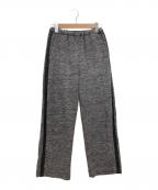 6(ROKU) BEAUTY&YOUTHロク ビューティーアンドユース）の古着「サイドラインイージーパンツ」｜グレー