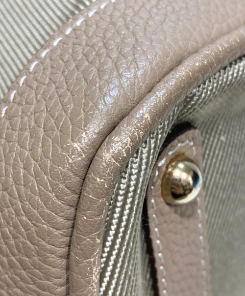 PELLE BORSA（ペレボルサ）PELLE BORSA (ペレボルサ) トートバッグ ベージュの古着・服飾アイテム