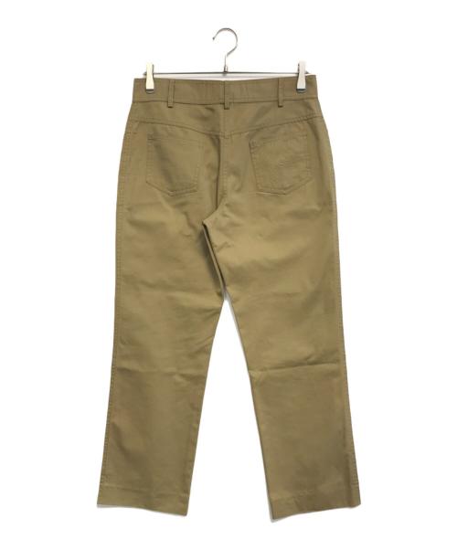 LOEWE（ロエベ）LOEWE (ロエベ) ストレートパンツ ブラウン サイズ:40の古着・服飾アイテム