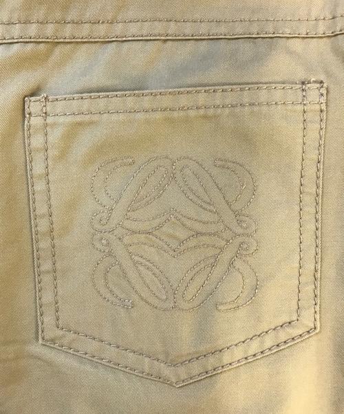 LOEWE（ロエベ）LOEWE (ロエベ) ストレートパンツ ブラウン サイズ:40の古着・服飾アイテム