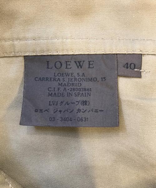 LOEWE（ロエベ）LOEWE (ロエベ) ストレートパンツ ブラウン サイズ:40の古着・服飾アイテム