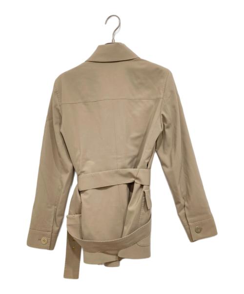 CELINE（セリーヌ）CELINE (セリーヌ) ステッチデザインサファリジャケット ベージュ サイズ:38の古着・服飾アイテム