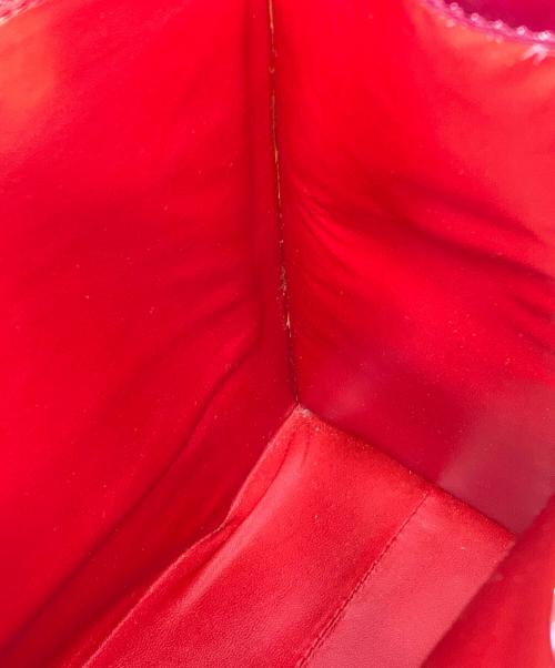 CELINE（セリーヌ）CELINE (セリーヌ) レザーハンドバッグ ショッキングピンクの古着・服飾アイテム