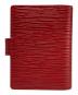 LOUIS VUITTON (ルイ ヴィトン) 手帳カバー レッド：8000円