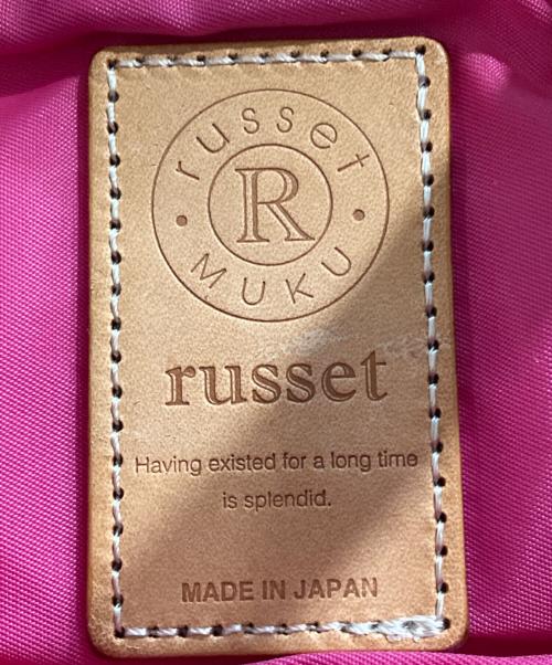 russet（ラシット）russet (ラシット) ハンドバッグ スカイブルー 未使用品の古着・服飾アイテム