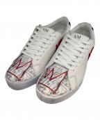 Sangacio×Jean-Michel Basquiatサンガッチョ×ジャン ミシェル バスキア）の古着「コラボスニーカー」｜ホワイト