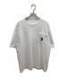 UNION（ユニオン）の古着「FRONTMAN POCHE S/S TEE」｜ホワイト