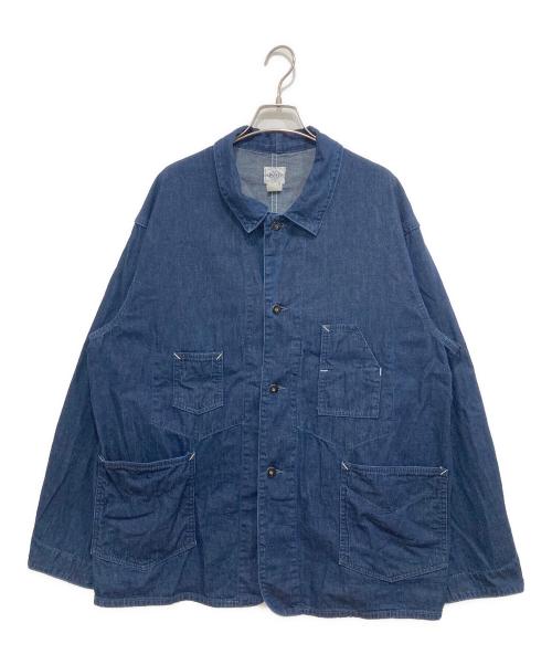 POST O'ALLS（ポストオーバーオールズ）POST O'ALLS (ポストオーバーオールズ) De Luxe Railroader インディゴ サイズ:XLの古着・服飾アイテム