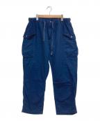 POST O'ALLSポストオーバーオールズ）の古着「E-Z WALKABOUT Pants」｜インディゴ