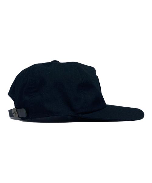 GOODENOUGH（グッドグリーフ）GOOD ENOUGH (グッドイナフ) フェルトロゴベースボールキャップ ブラックの古着・服飾アイテム