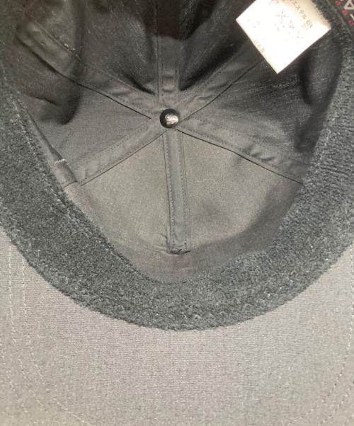 GOODENOUGH（グッドグリーフ）GOOD ENOUGH (グッドイナフ) フェルトロゴベースボールキャップ ブラックの古着・服飾アイテム