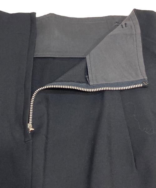 Y's（ワイズ）Y's (ワイズ) タックウールスカート ブラック サイズ:Freeの古着・服飾アイテム