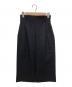 Y's（ワイズ）の古着「タックウールスカート」｜ブラック