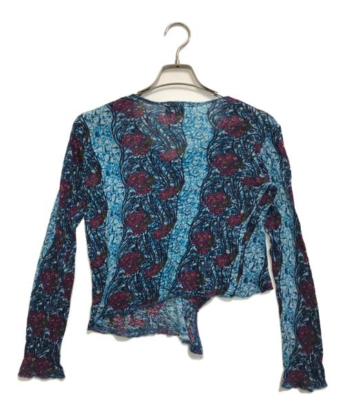 Y's（ワイズ）Y's (ワイズ) 総柄セットアップ ブルー サイズ:3の古着・服飾アイテム