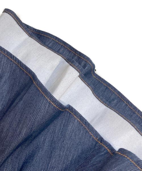 DOUBLE STANDARD CLOTHING（ダブルスタンダードクロージング）DOUBLE STANDARD CLOTHING (ダブルスタンダードクロージング) 8段フリルスカート ネイビー サイズ:36 (S)の古着・服飾アイテム