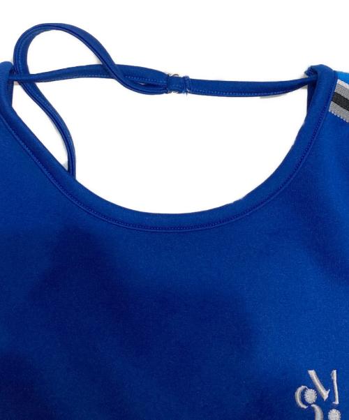 MAISON SPECIAL（メゾンスペシャル）MAISON SPECIAL (メゾンスペシャル) サイドラインジャージワンピース ブルー サイズ:Freeの古着・服飾アイテム