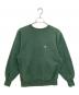 Champion REVERSE WEAVE（チャンピオン リバース ウィーブ）の古着「クルーネックスウェット」｜グリーン