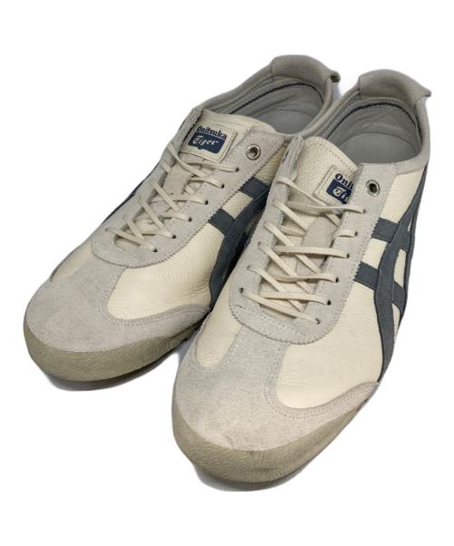 Onitsuka Tiger（オニツカタイガー）Onitsuka Tiger (オニツカタイガー) MEXICO 66 SD VIN ベージュ×ライトグレー サイズ:27cmの古着・服飾アイテム