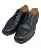 berwickバーウィック）の古着「Uチップシューズ」｜ブラック