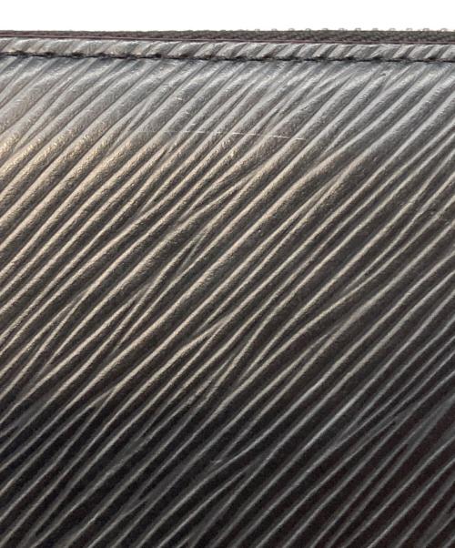 LOUIS VUITTON（ルイ ヴィトン）LOUIS VUITTON (ルイ ヴィトン) ジッピー・ウォレット エピ ノワール/ホットピンク ブラックの古着・服飾アイテム