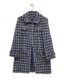 CHANEL（シャネル）の古着「ココマークボタンツイードジャケット」｜ネイビー