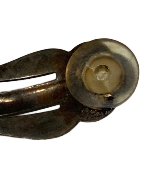 CHANEL（シャネル）CHANEL (シャネル) フラワーモチーフココマークイヤリング ブラックの古着・服飾アイテム