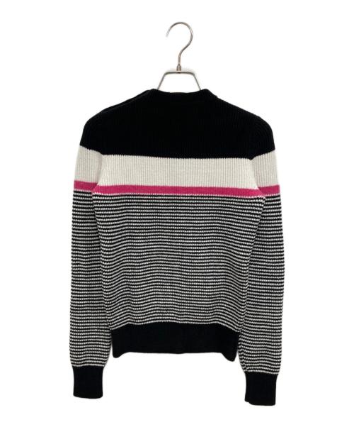 CHANEL（シャネル）CHANEL (シャネル) ココマークサイドボタンニットセーター ブラック サイズ:38(M)の古着・服飾アイテム