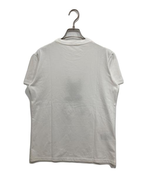 MIU MIU（ミュウミュウ）MIU MIU (ミュウミュウ) アニマルモチーフ刺繍Tシャツ ホワイト サイズ:Mの古着・服飾アイテム