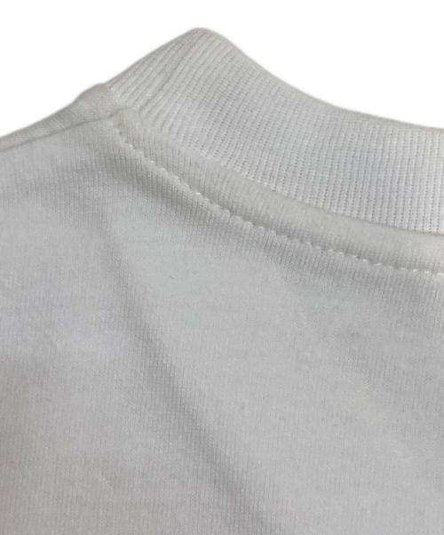 MIU MIU（ミュウミュウ）MIU MIU (ミュウミュウ) アニマルモチーフ刺繍Tシャツ ホワイト サイズ:Mの古着・服飾アイテム