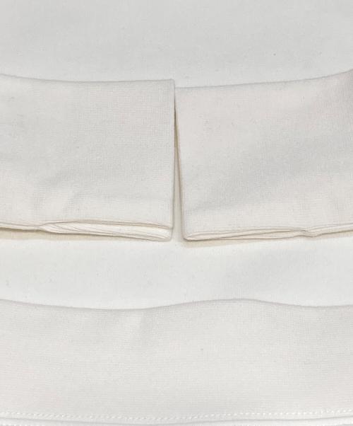 trefle+1（トレフルプラスワン）trefle+1 (トレフルプラスワン) パールスウェット ホワイト サイズ:freeの古着・服飾アイテム