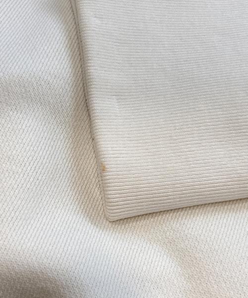 JAMES PERSE（ジェームスパース）JAMES PERSE (ジェームスパース) コットンジャージーモックネックプルオーバー アイボリー サイズ:Sの古着・服飾アイテム