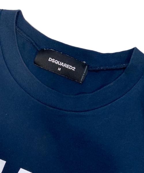 DSQUARED2（ディースクエアード）DSQUARED2 (ディースクエアード) CERESIO9 Tシャツ ネイビー サイズ:Mの古着・服飾アイテム