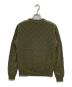 pretty green (プリティーグリーン) LS HERTFORD ケーブル ミリタリーセーター カーキ サイズ:M：3000円