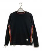PAUL SMITHポールスミス）の古着「ストレッチスムース ロングスリーブTシャツ」｜ブラック