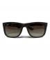 RAY-BAN（レイバン）の古着「JUSTIN CLASSIC」｜ブラウン