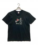 SUPREMEシュプリーム）の古着「Spitfire Cat Tee」｜ブラック