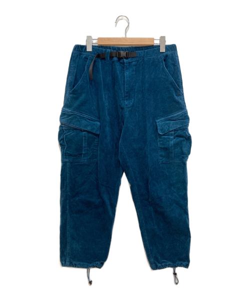 STABRIDGE（スタブリッジ）STABRIDGE (スタブリッジ) CORDUROY BUYER PANTS WHALE ブルー サイズ:Lの古着・服飾アイテム