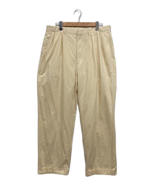 POLO GOLF（ポロ ゴルフ）POLO GOLF (ポロ ゴルフ) 2タックチノパンツ イエロー サイズ:88.5cm (W35)の古着・服飾アイテム