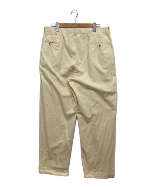 POLO GOLF（ポロ ゴルフ）POLO GOLF (ポロ ゴルフ) 2タックチノパンツ イエロー サイズ:88.5cm (W35)の古着・服飾アイテム